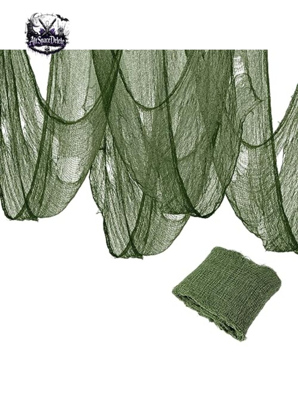 Halloween Creepy Cloth 79 x 315 in Gauze Spooky Home Decor